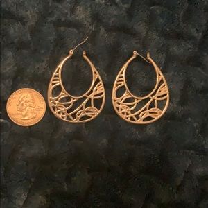 Silver earrings